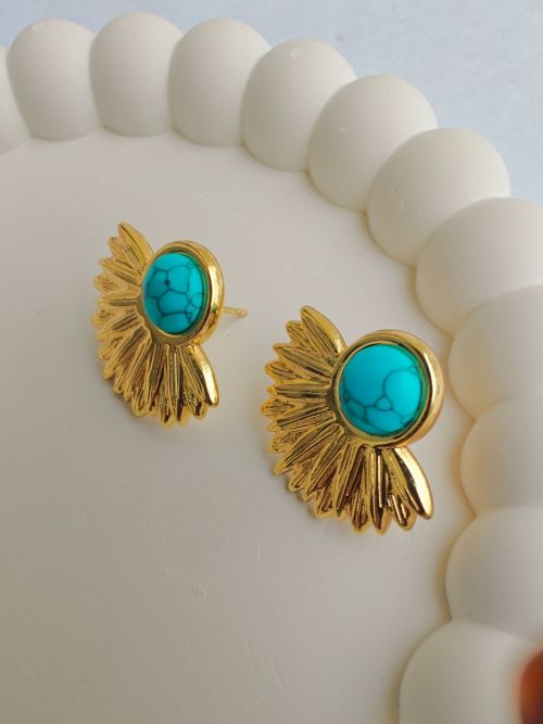 AuriTwist Gold Earrings