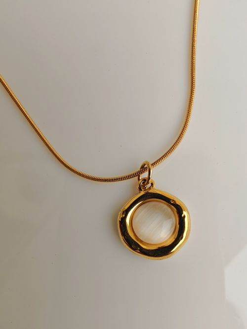 AuriTwist Gold Necklace