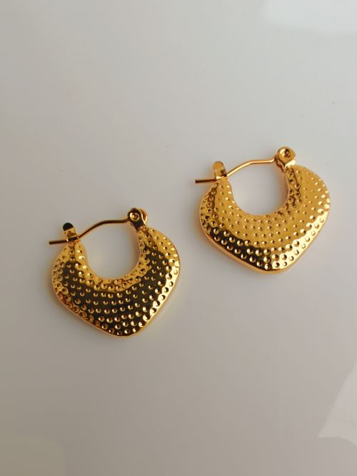 AuriTwist Gold Earrings