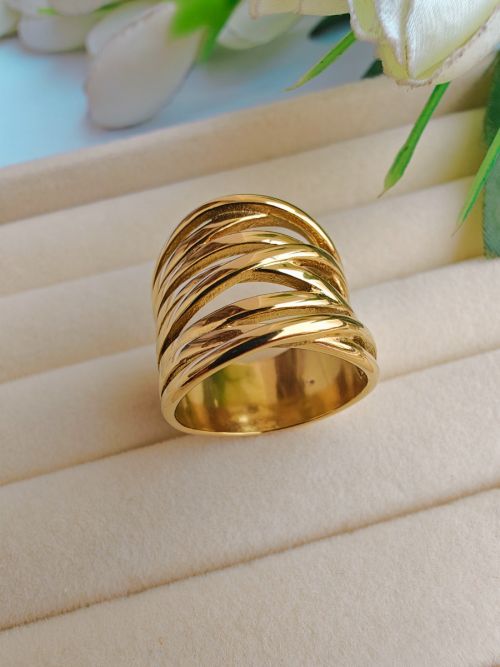 AuriTwist Gold Ring