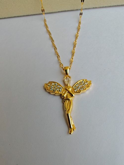AuriTwist Gold Necklace