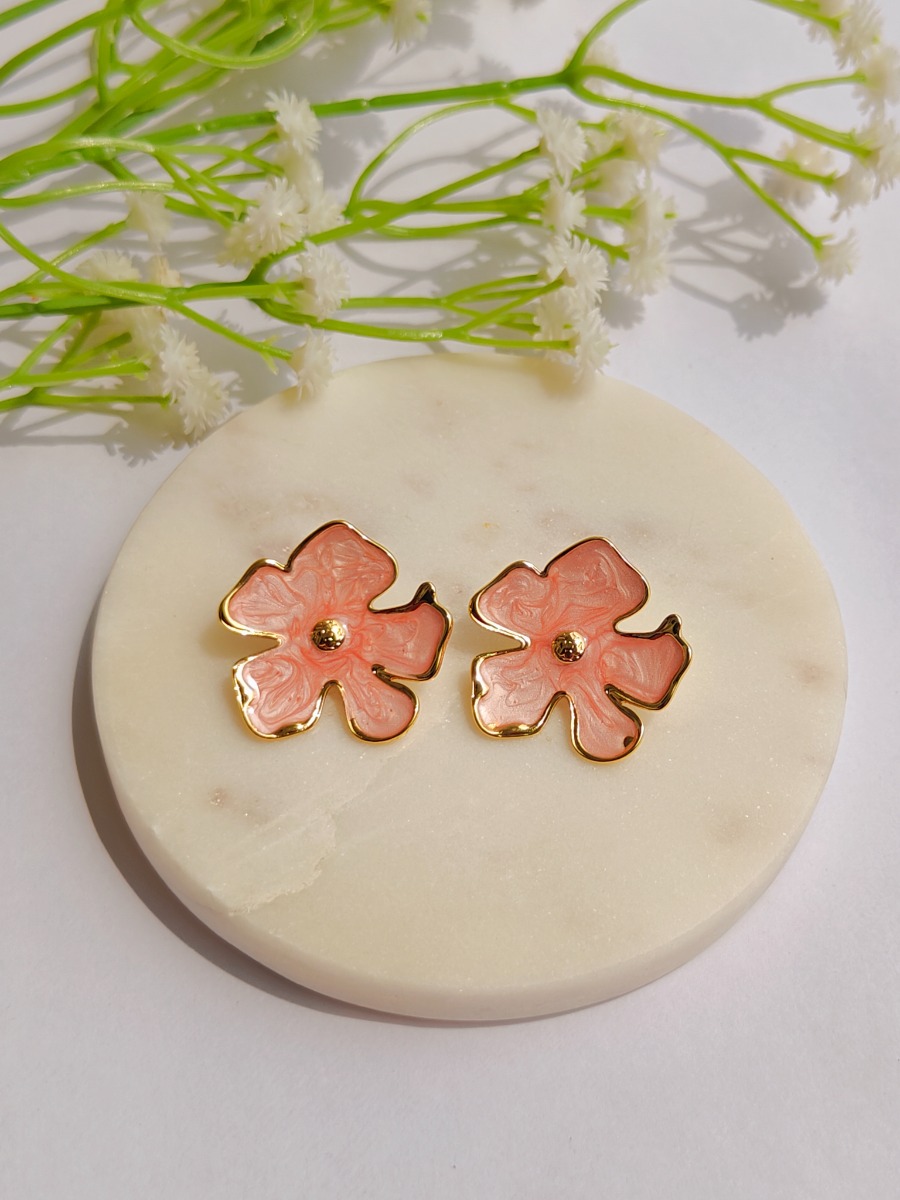 Enamel Earrings